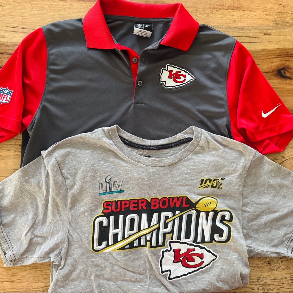 Men’s Kansas City Chiefs shirt set